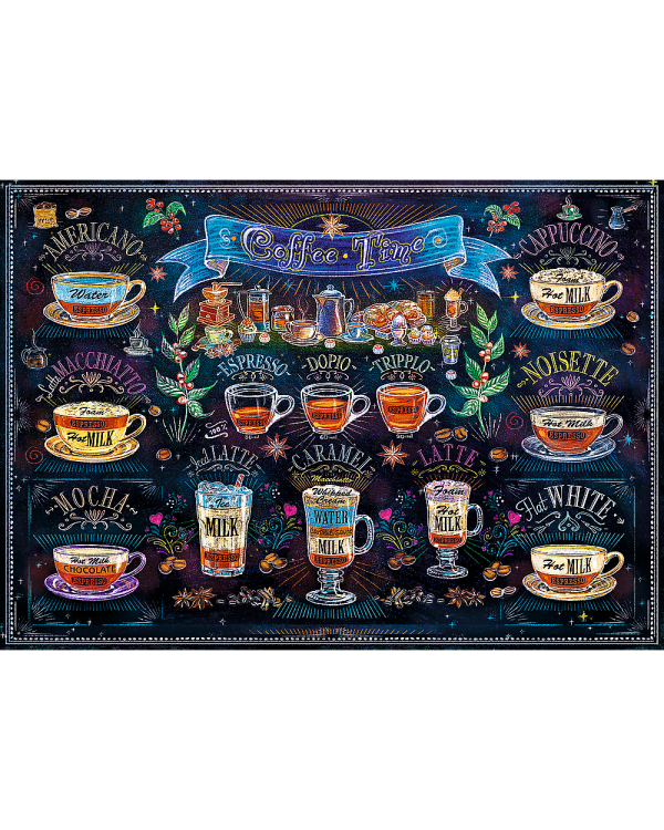 TREFL Пазл Кофе, 500 шт.