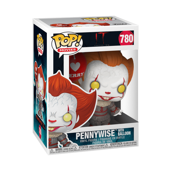 FUNKO POP! Vinyl: Фигурка IT Chapter 2 - Pennywise w/ Balloon,9,5 см