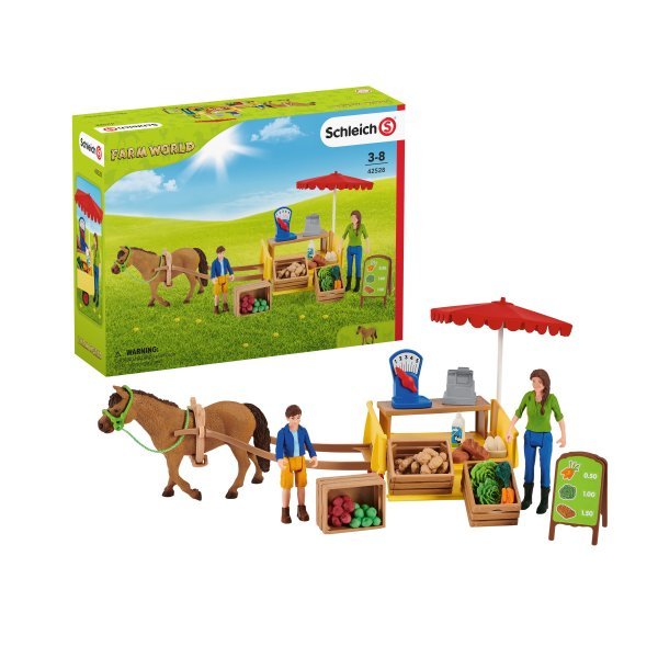 SCHLEICH FARM WORLD Мобильный фермерский прилавок