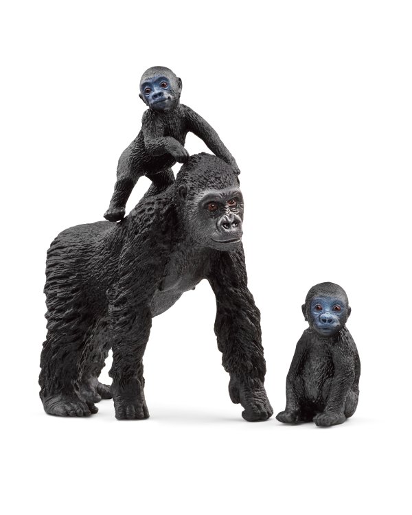 SCHLEICH WILD LIFE Семья горилл