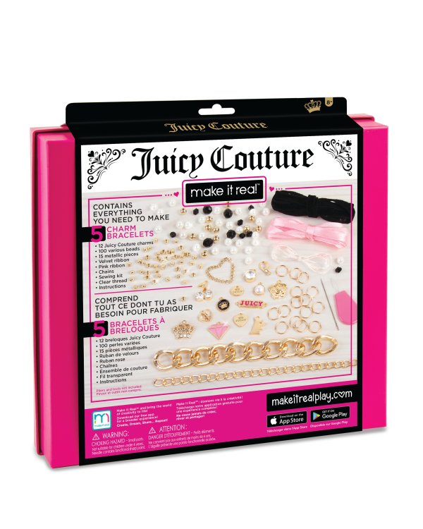 MAKE IT REAL Набор для создания ярких браслетов Juicy Couture