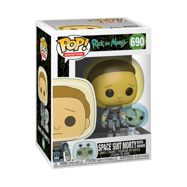 FUNKO POP! Vinyl: Фигурка: Rick & Morty - Morty (w/ snake)