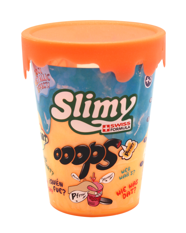SLIMY Слизь с Эфектом Металлик в Банке, 80 г