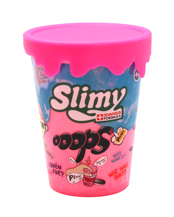 SLIMY Слизь с Эфектом Металлик в Банке, 80 г