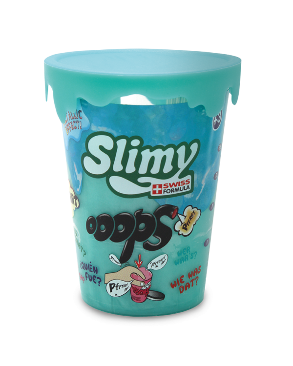 SLIMY Слизь с Эфектом Металлик в Банке, 80 г