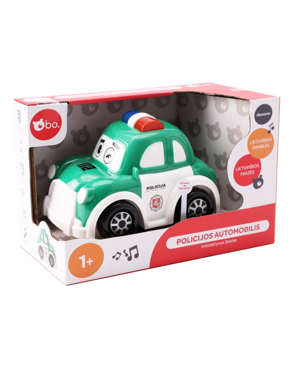 bo. Интерактивная полицейская машинка (на литовском яз.)