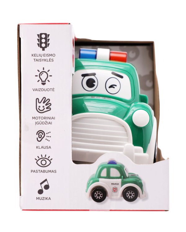 bo. Интерактивная полицейская машинка (на литовском яз.)
