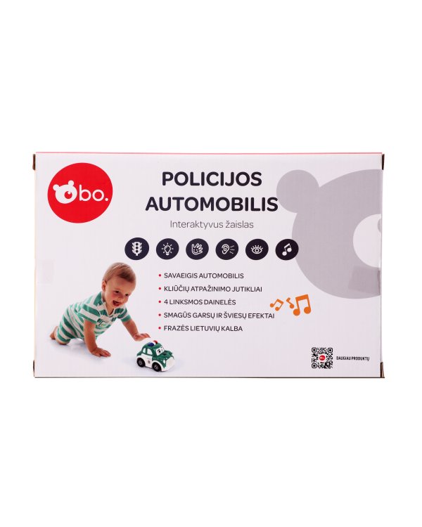 bo. Интерактивная полицейская машинка (на литовском яз.)