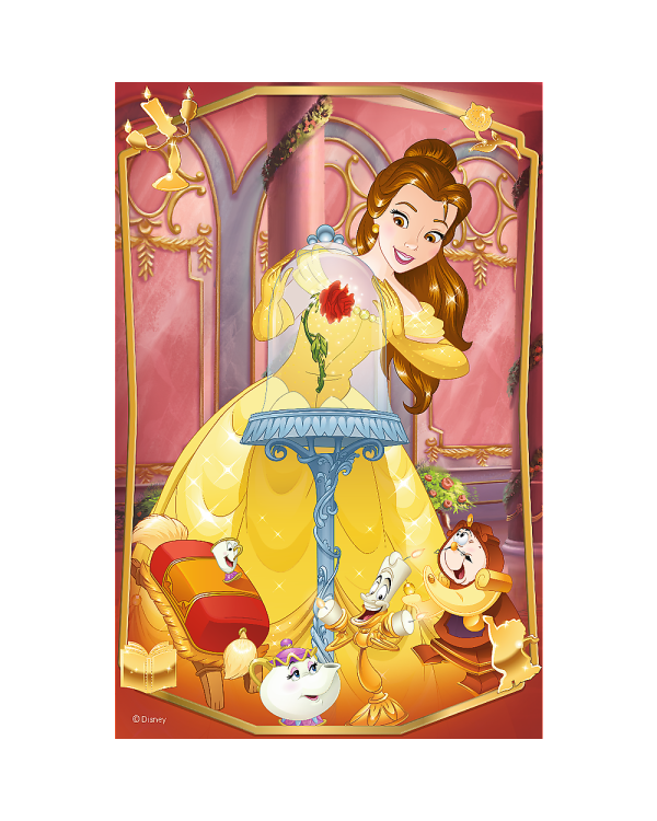 TREFL DISNEY PRINCESS Минипазл Принцессы 54 шт.