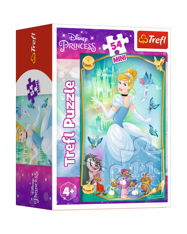 TREFL DISNEY PRINCESS Минипазл Принцессы 54 шт.
