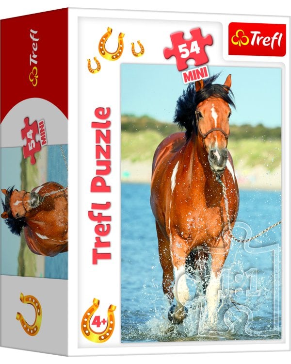 TREFL Мини пазл 54 Лошади