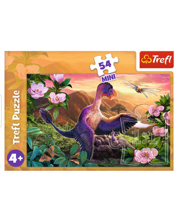 TREFL Мини пазл 54 Динозавры