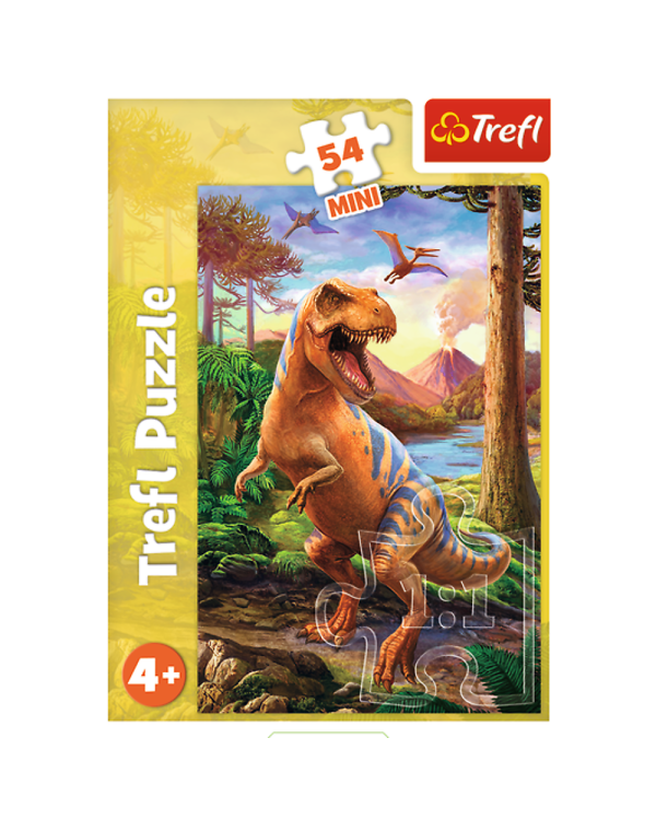 TREFL Мини пазл 54 Динозавры