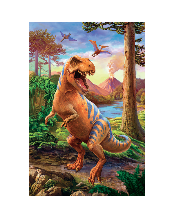 TREFL Мини пазл 54 Динозавры