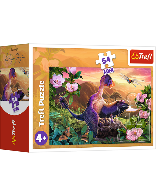 TREFL Мини пазл 54 Динозавры