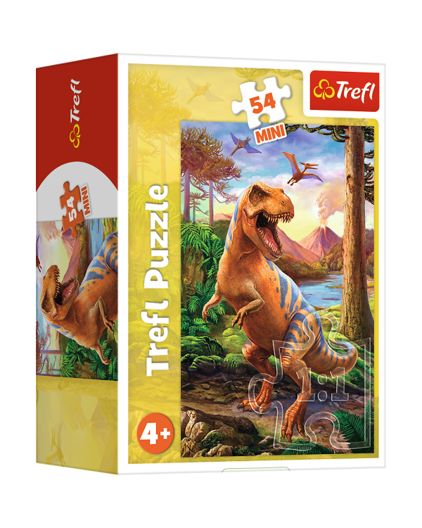 TREFL Мини пазл 54 Динозавры