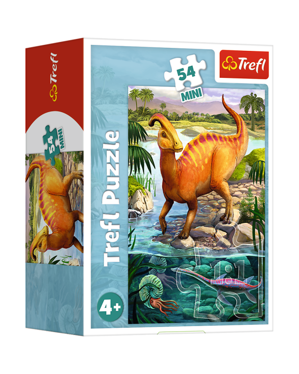 TREFL Мини пазл 54 Динозавры