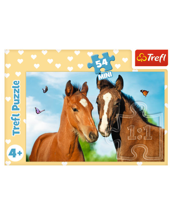 TREFL Мини пазл 54 Милые животные