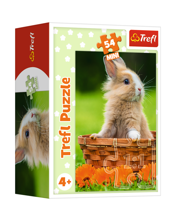 TREFL Мини пазл 54 Милые животные