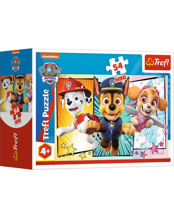 TREFL PAW PATROL Минипазл Щенячий патруль, 54 шт.