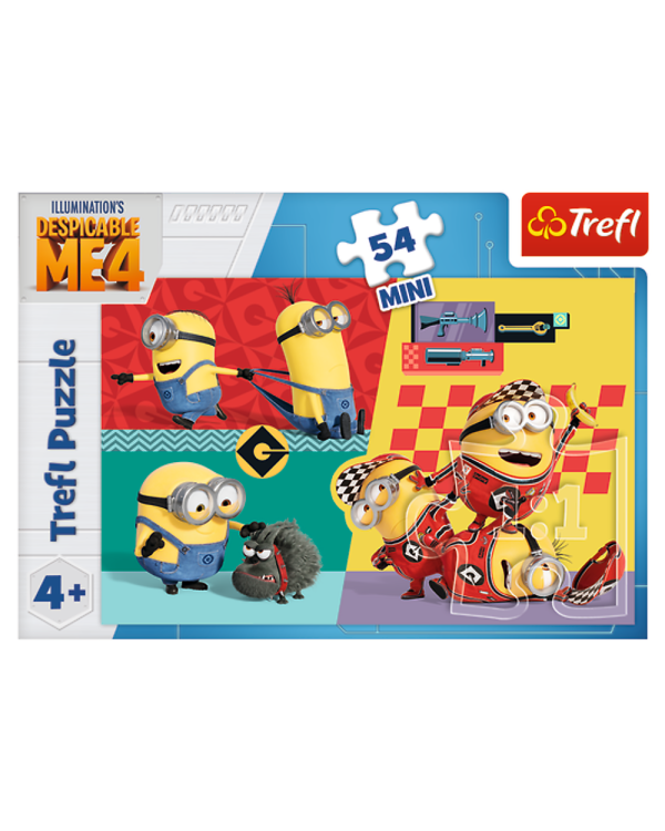 TREFL MINIONS Мини пазл, 54 шт.