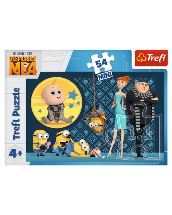 TREFL MINIONS Мини пазл, 54 шт.
