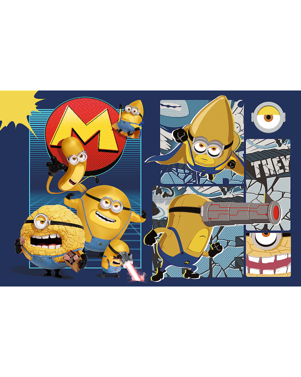 TREFL MINIONS Мини пазл, 54 шт.