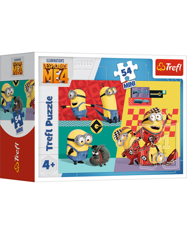 TREFL MINIONS Мини пазл, 54 шт.