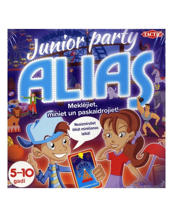 TACTIC Настольная игра "Party Alias Junior" (на латышском яз.)