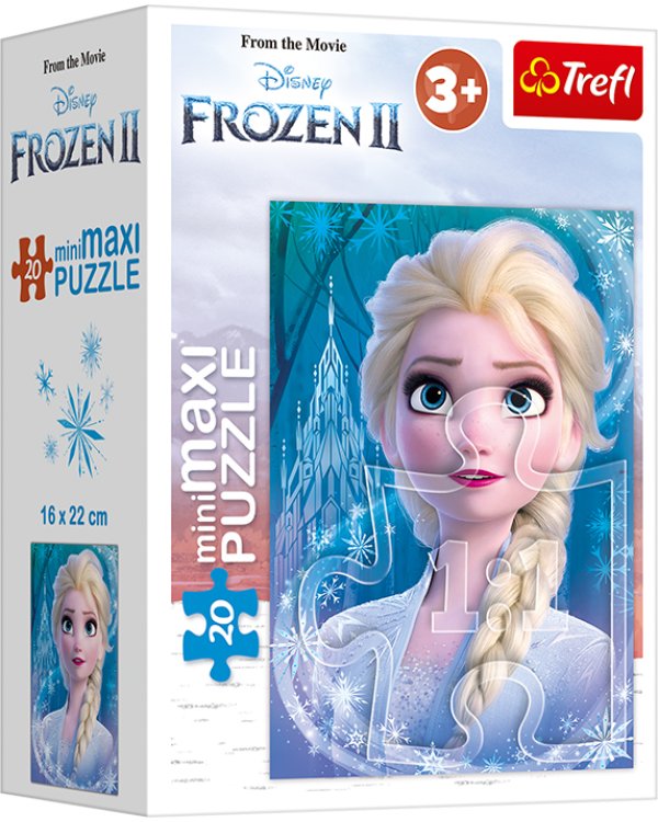 TREFL FROZEN Мини-макси пазл Холодное сердце 2, 20 шт.