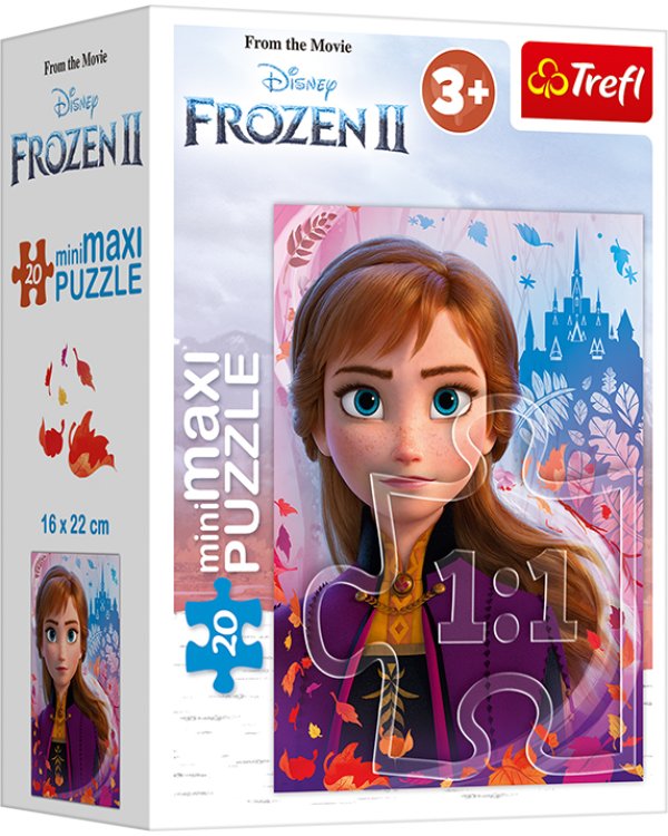 TREFL FROZEN Мини-макси пазл Холодное сердце 2, 20 шт.