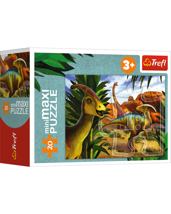 TREFL Mini Maxi пазл Динозавры, 20 шт.