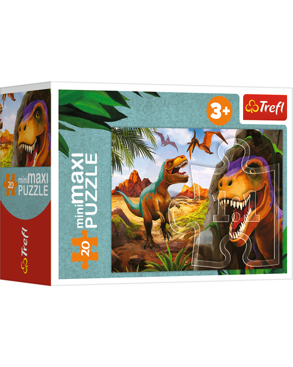 TREFL Mini Maxi пазл Динозавры, 20 шт.