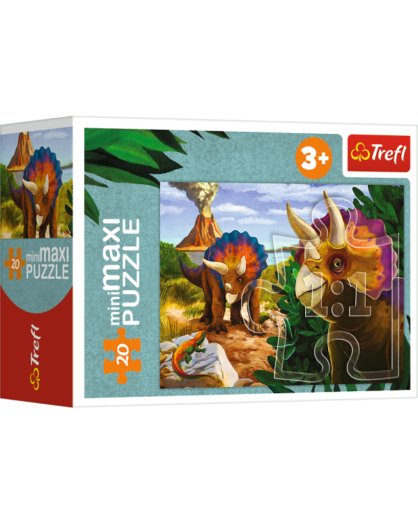 TREFL Mini Maxi пазл Динозавры, 20 шт.