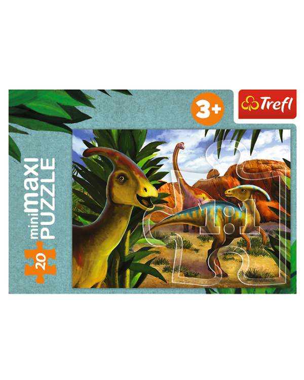TREFL Mini Maxi пазл Динозавры, 20 шт.
