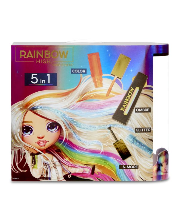 RAINBOW HIGH "Hair Studio" комплект с куклой, 29 см