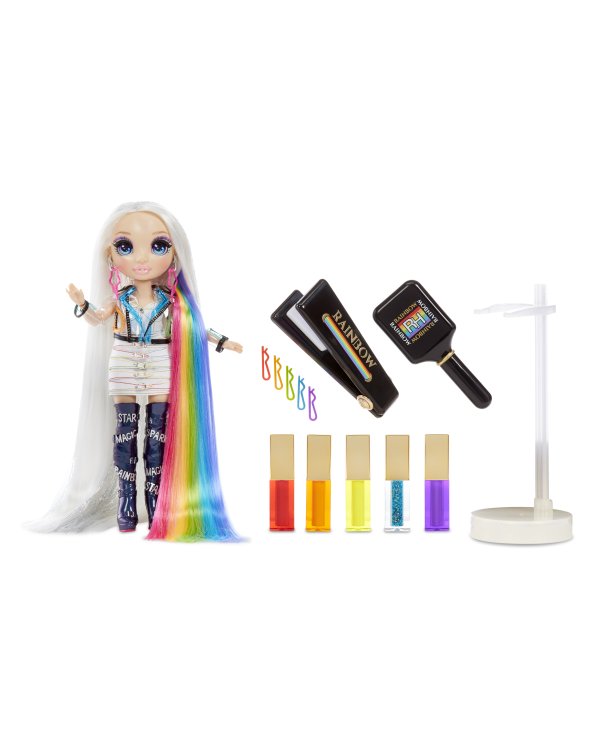 RAINBOW HIGH "Hair Studio" комплект с куклой, 29 см