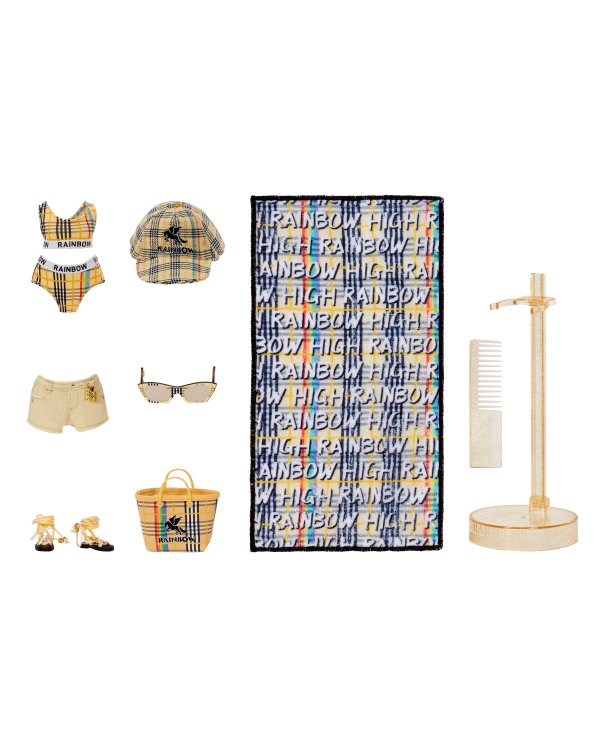 RAINBOW HIGH Malibu кукла Sand, 27 cм