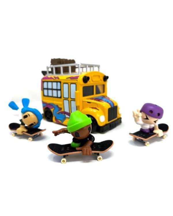 TECH DECK игровой набор Sk8 Crew Школьный автобус