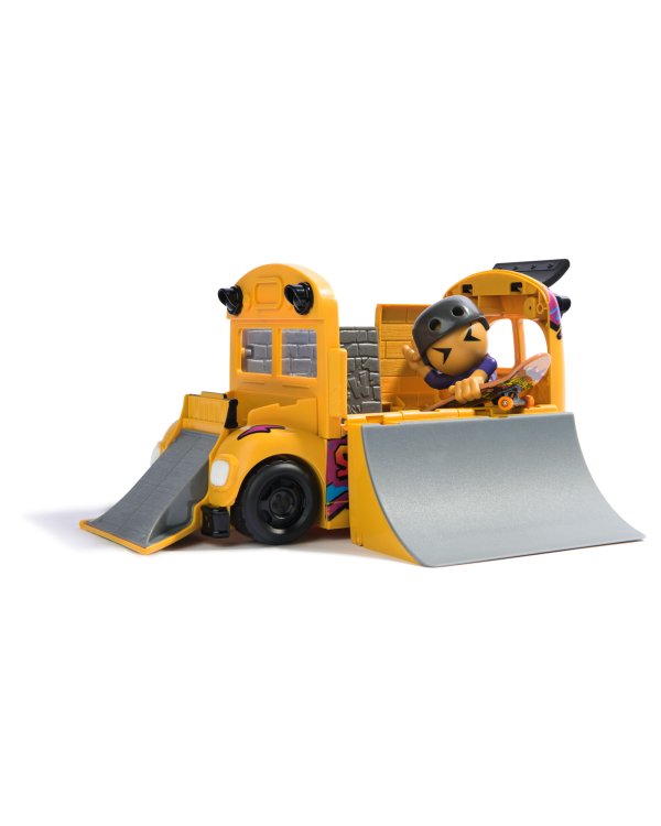 TECH DECK игровой набор Sk8 Crew Школьный автобус