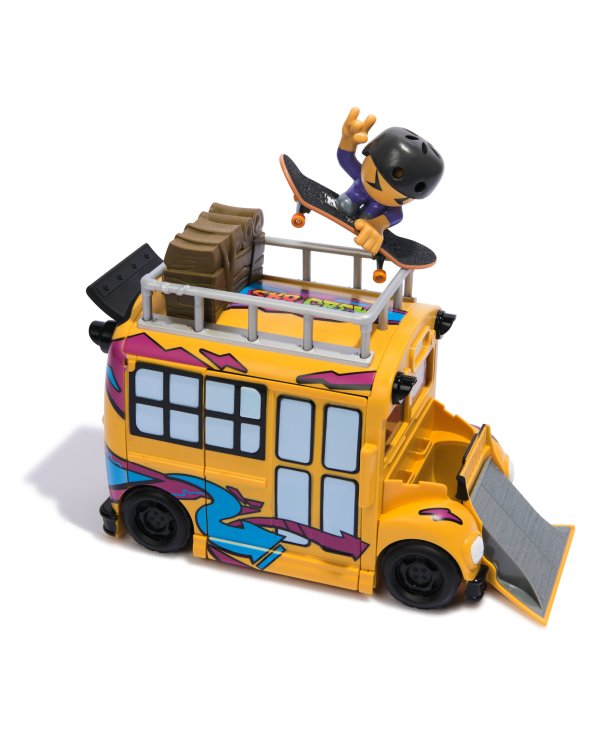 TECH DECK игровой набор Sk8 Crew Школьный автобус