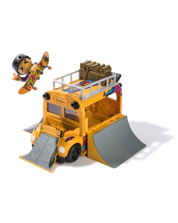 TECH DECK игровой набор Sk8 Crew Школьный автобус