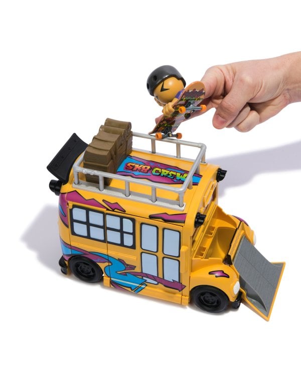 TECH DECK игровой набор Sk8 Crew Школьный автобус