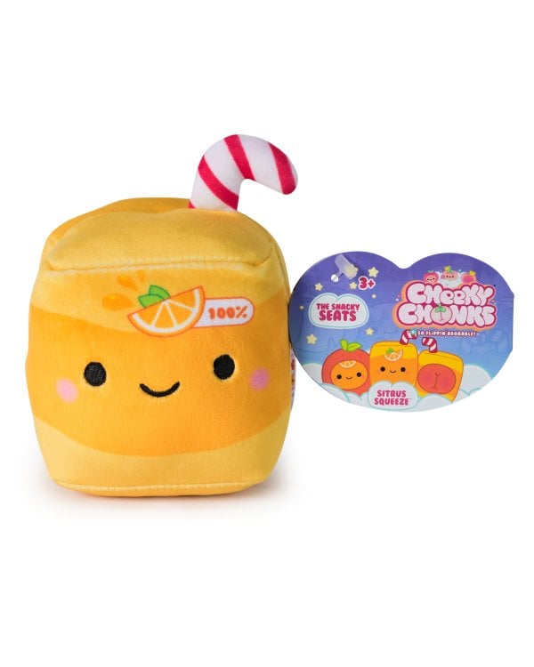 CHEEKY CHONKS Мягкая игрушка Snacky Seats