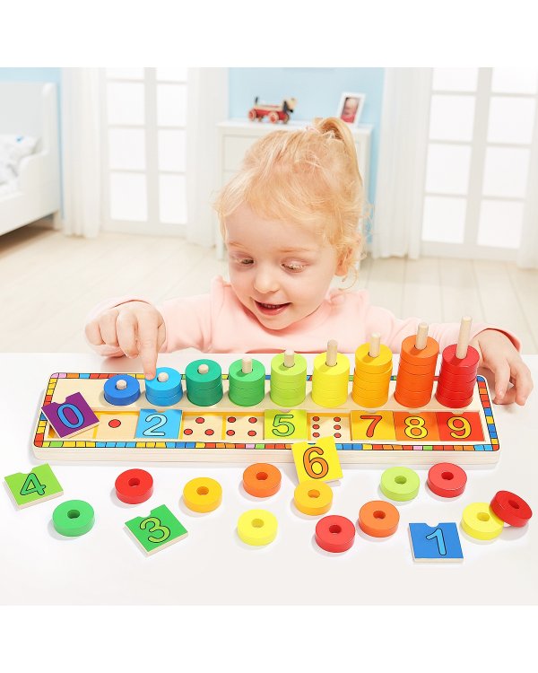 TOPBRIGHT Деревянный сортер "Учимся считать"