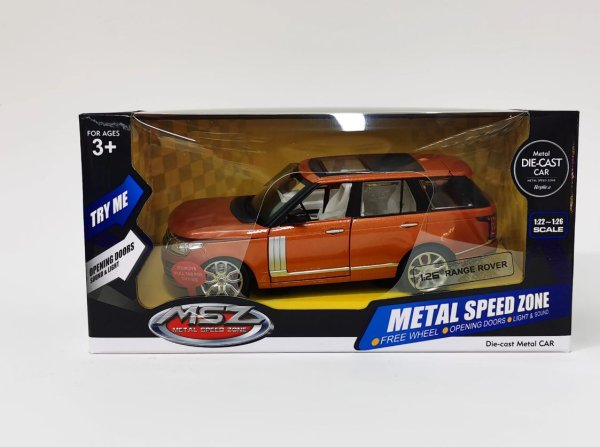 MSZ металлическая модель Range Rover 1:26