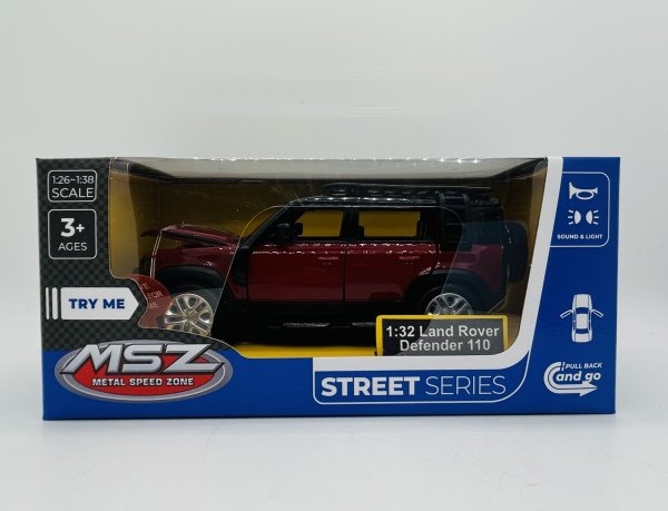 MSZ металлическая моделька 2020 Land Rover Defender 110, масштаб 1:32