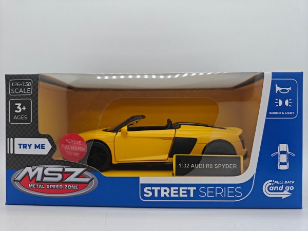 MSZ моделька автомобиля Audi R8 Spdyer , 1:32
