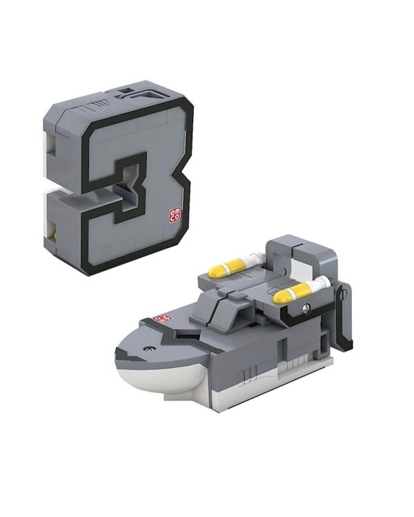 POCKET MORPHERS Трансформирующиеся Цифры/Машины