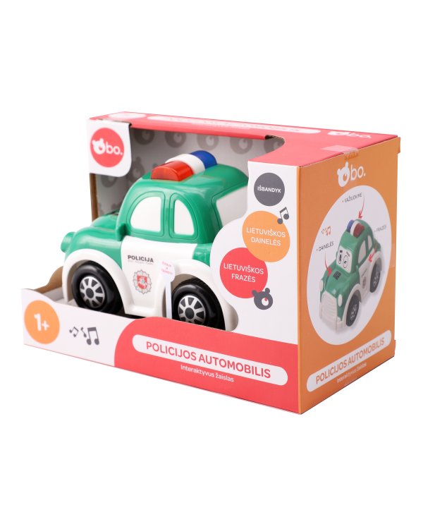 bo. Интерактивная полицейская машинка (на литовском яз.)
